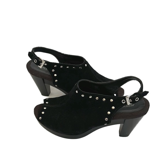 AERPSOLES Haven Studded Peep Toe Heels - Picture 11 of 12
